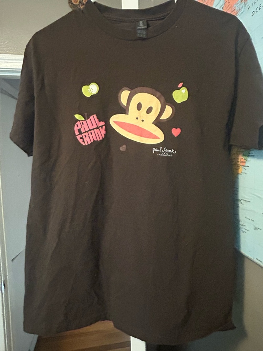 Paul Frank Brown Graphic Tee with Julius Monkey
